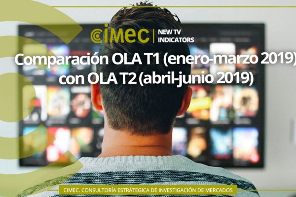 Modelos de consumo de TV - CIMEC NEW TV INDICATORS (evolución en el primer y segundo trimestre del año 2019)